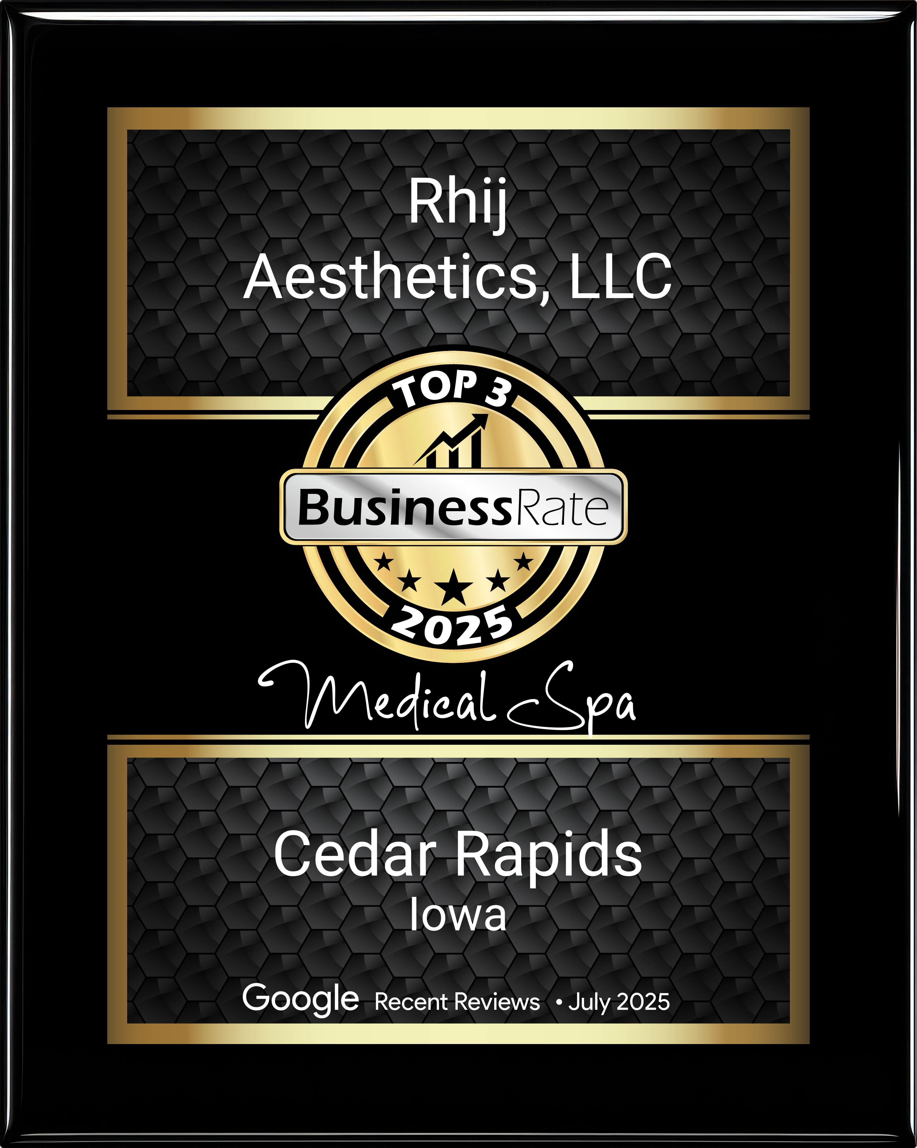 Rhij Aesthetics Excellence Award